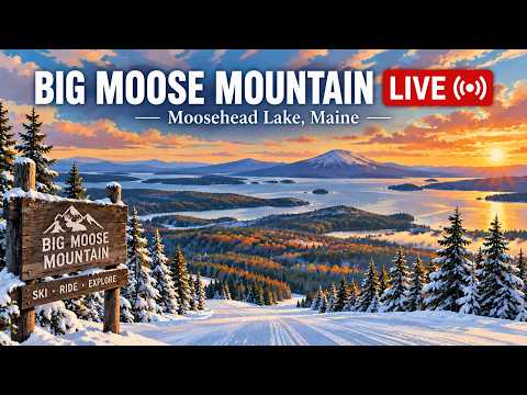 Big Moose Mountain at golden hour