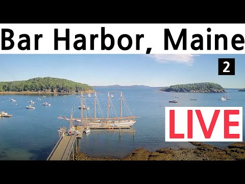 Bar Harbor - North View at golden hour