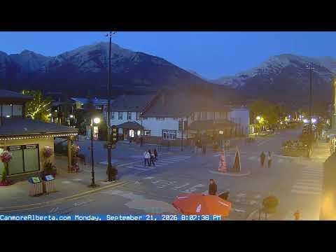 Main Street at golden hour