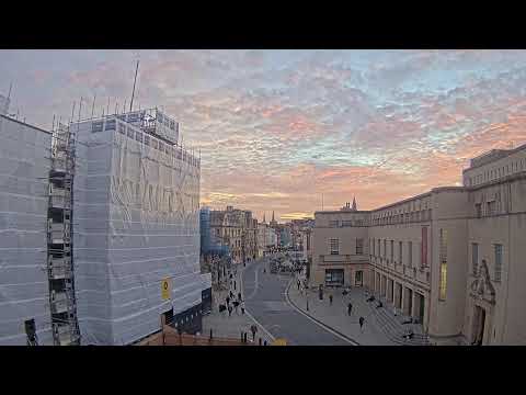 Broad Street at golden hour