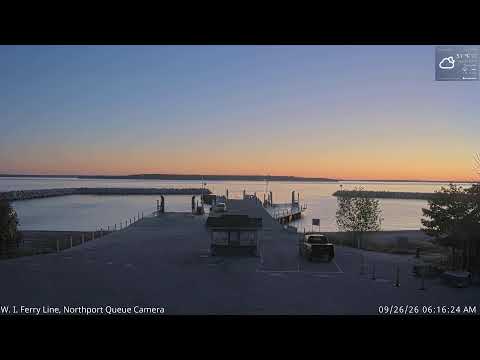 Northport Pier at golden hour