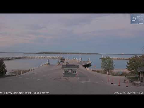 Northport Pier at golden hour