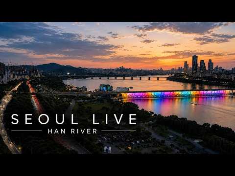 Han River View at golden hour