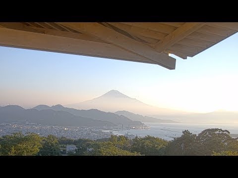 Nihondaira Yume Terrace at golden hour