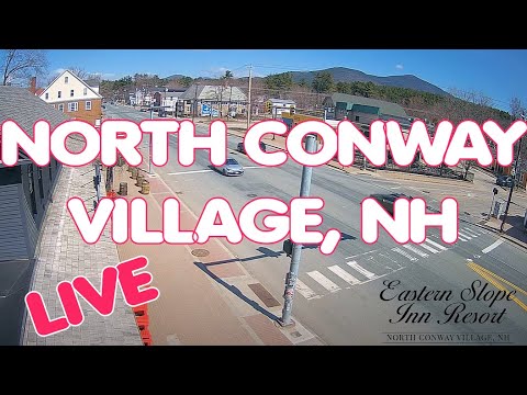North Conway at golden hour