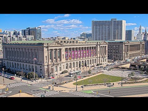 Philadelphia at golden hour
