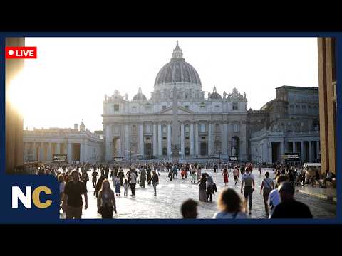 St. Peter's Square at golden hour
