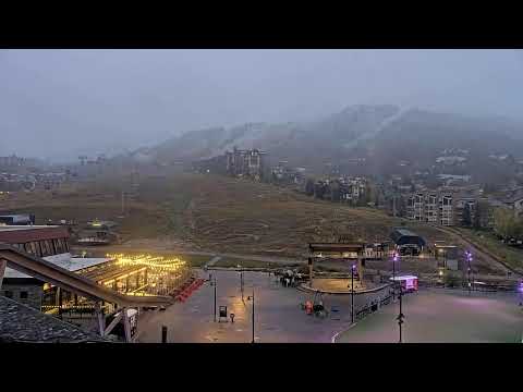 Steamboat Square at golden hour